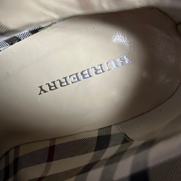 Authentic Beautiful Rockstar Black Patent Burberry Ankle Boots w/ Studs - Picture 7 of 16